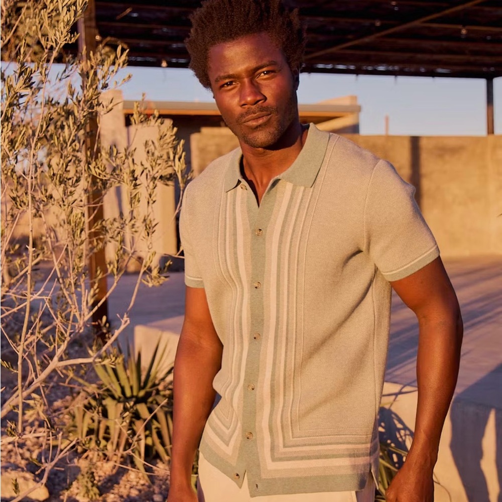 Marine Layer Casual Button Down Shirt
